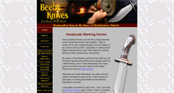 Desktop Screenshot of beebeknives.com